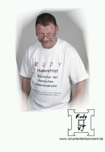 Humorettist Rudy VaJülich